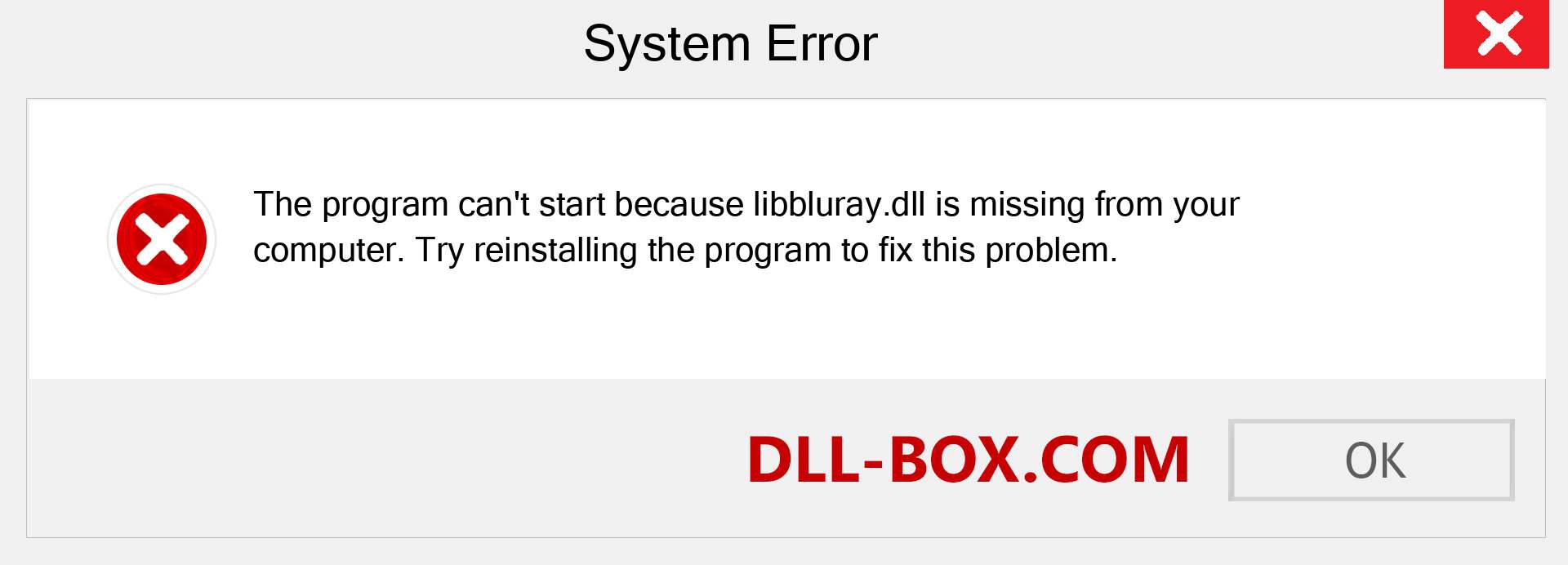  libbluray.dll file is missing?. Download for Windows 7, 8, 10 - Fix  libbluray dll Missing Error on Windows, photos, images